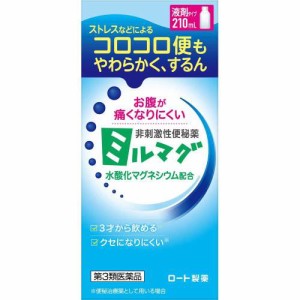 【第3類医薬品】【２４個セット】【１ケース分】ミルマグ液　210ml×２４個セット　１ケース分