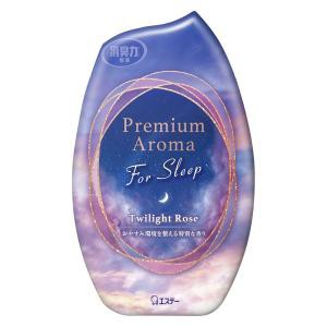 【１８個セット】【１ケース分】 お部屋の消臭力 プレミアムアロマ For Sleep トワイライトローズ(400ml)×１８個セット　１ケース分 【m