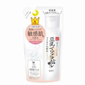 【３個セット】 サナなめらか本舗マイルド化粧水 NCつめかえ用 180mL ×３個セット 