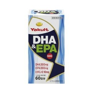 ヤクルト DHA＆EPA500 300粒　※軽減税率対商品