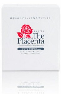 ○【 定形外・送料350円 】 ザ・プラセンタ  3カプセル×30袋入　 　メタ 株式会社 メタボリック　※軽減税率対商品