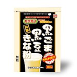 黒ごま黒豆きな粉 計量タイプ（200g） 山本漢方　黒ごま粉末 黒豆粉末 溶けやすい 健康ドリンク 美容ドリンク　※軽減税率対商品