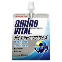 アミノバイタルゼリー ダイエットエクササイズ 180g 味の素 スポーツドリンク アミノ酸ドリンク スポーツ飲料 カロリー消費 ゼリー飲料