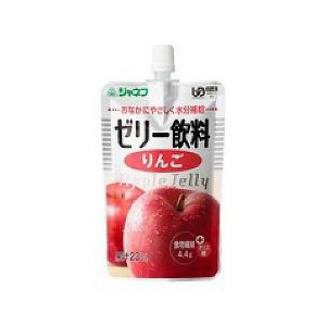 【３個セット】 介護食/区分4 ジャネフ ゼリー飲料 りんご 100g×３個セット   ※軽減税率対応品【k】【ご注文後発送までに1週間前後頂戴