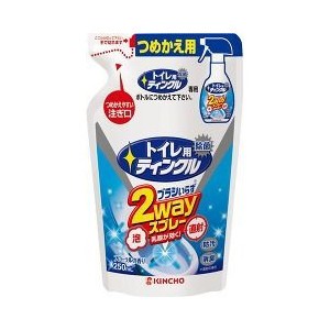 トイレ用ティンクル 直射・泡2WAY 替 250mL 大日本除虫菊　トイレ掃除 トイレの洗剤 便器の汚れ 便器の掃除 詰め替え用 つめかえ