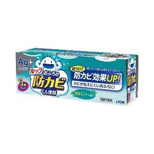 【５個セット】 ルックおふろの防カビくん煙剤消臭ミントの香り3コパック 5g*3コ入×５個セット 