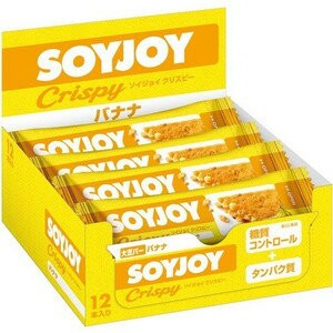 【５個セット】 SOYJOY(ソイジョイ) クリスピー バナナ(25g*12本) ソイジョイ×５個セット   ※軽減税率対応品