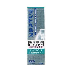 デントヘルス 薬用ハミガキ 無研磨ゲル 85g