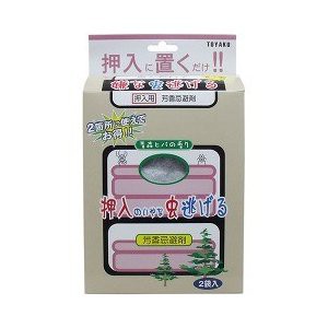 置くだけで嫌な虫逃げる 押入れ用 青森ヒバの香り 50g*2袋入 【mor】【ご注文後発送までに1週間前後頂戴する場合がございます】【t-1】