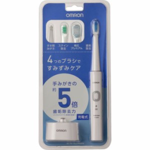 オムロン 音波式電動歯ブラシ ＨＴ−Ｂ304−Ｗ　　 1本入 【k】【ご注文後発送までに1週間前後頂戴する場合がございます】