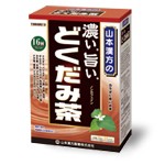 濃い旨い どくだみ茶　8g×24包 山本漢方　濃くておいしい ティーバッグタイプ 健康茶 ドクダミ茶 はとむぎ茶 ハトムギ茶 ブレンド茶　※