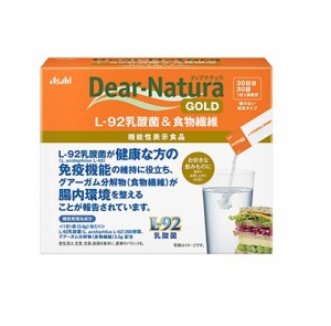 アサヒ ディアナチュラゴールド L-92乳酸菌＆食物繊維(30袋)※軽減税率対象品