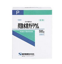 【第3類医薬品】【１０個セット】 ケンエー　炭酸水素ナトリウムP　重曹　500g×１０個セット