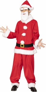 ベーシックサンタさん サンタクロース メンズ 簡易仮装 クリスマス コスプレ アニメ 学園祭 文化祭 仮装 衣装 仮装 パーティ パーティー