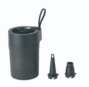 バッテリーポンプ BK 単3タイプ 電池式 簡単 空気入れ 静音 家族 海 プール ビーチグッズ 海水浴 キャンプ エアーベット アウトドア