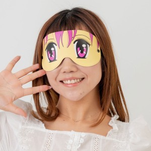 アイマスク 萌え〜 少女マンガ 萌え メイド コスプレ 仮装 パーティー 余興 二次会 おもしろ雑貨 イベント 宴会 出し物 手軽