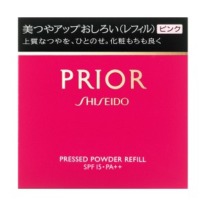 資生堂　プリオール　美つやアップおしろい　（詰替）　ピンク【９．５ｇ】(資生堂)