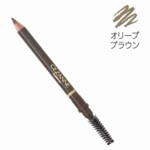 セザンヌ　ブラシ付アイブロウ　オリーブブラウン　【1本】(セザンヌ化粧品)