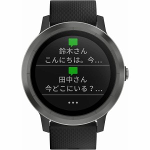 GARMIN VIVOACTIVE3 BLACK SLATE スマートウォッチ 活動量計 vivoactive3 ガーミン アクティブトラッカー