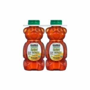 【2本セット】KIRKLAND カークランド Organic Raw Honey オーガニック ローハニー680ｇ 有機 生ハチミツ（生はちみつ コストコ はちみつ 