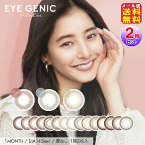 新色）カラコン 度なし 1ヶ月 エバーカラー 送料無料 新木優子  【EYEGENIC by Ever Color（アイジェニック　バイ　エバーカラー） マン