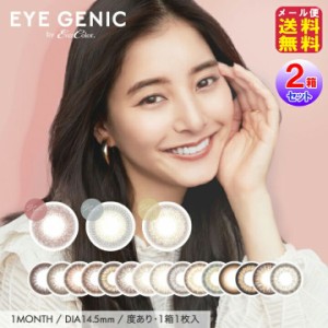 新色）カラコン 度あり 1ヶ月 エバーカラー 送料無料 新木優子  【EYEGENIC by Ever Color（アイジェニック　バイ　エバーカラー） マン