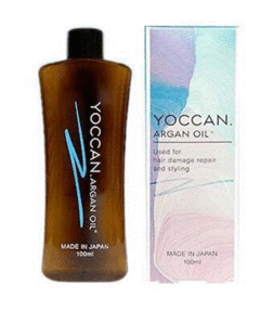 【送料無料】【ネコポス】YOCCAN ARGAN OIL ヨカン アルガンオイル 洗い流さないトリートメント 100ml ヘアオイル 　美容成分配合　保湿