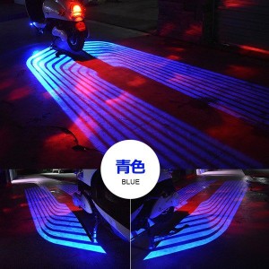 バイク用 天使の翼 led 車の下 光る イルミネーション LED ブルー ウェルカムライト