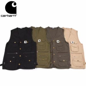 カーハート ベスト CARHARTT Vest メンズ レディース ベストインナー アウター フィッシングベスト 男女兼用 無地