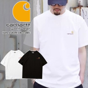 カーハート（CARHARTT）（メンズ）AMERICAN SCRIPT 半袖Tシャツ I02995602XX23SS