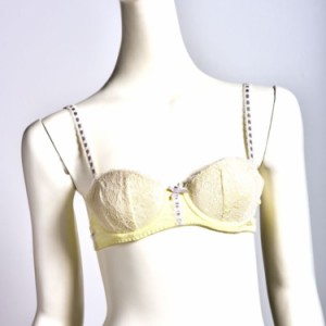 「TOPSHOP・トップショップ」BALC VINTAGE DAISY ブラジャー インナー 下着 ブラジャー イエロー レディース 32A・32B・32D・34A・34B・3