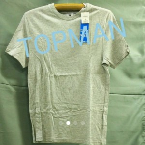 「TOPMAN・トップマン」BD NEW CREW LGM トップス メンズ Tシャツ 半袖 カットソー ライトグリーン クルーネック 送料無料 Sサイズ 人気 