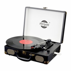 USBでも録音再生できる レコードプレーヤー - スピーカー内蔵 レコードプレイヤー レコード LP SP EP アナログ盤 再生 bluetooth 対応 デ