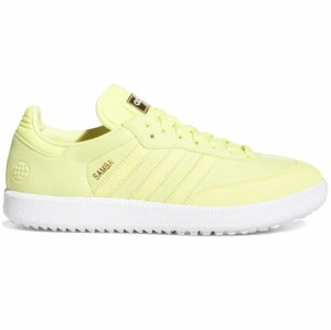 ADIDAS GOLF アディダス ゴルフ SAMBA サンバ PULSE YELLOW パルスイエロー リミテッドエディション スパイクレス HP7877 正規輸入品 ゴ