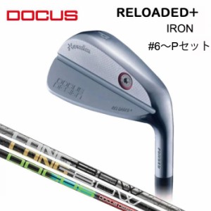 DOCUS RELOADED+  IRON アイアン ＃6〜PW 5本セット LONG BOW NEO IRON シャフト ロングボウ ネオ RADER ゴルフ ドゥーカス 正規品 海外 