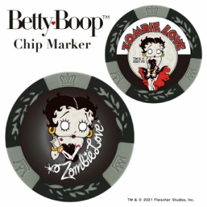 ベティーブープ Betty Boop チップマーカー グレー MK0317 マーカー 正規品