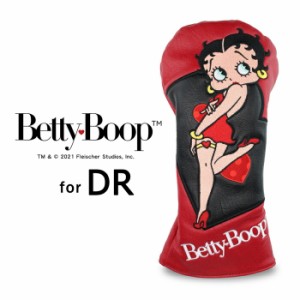 Betty Boop TM  ベティー ブープ ヘッドカバー ドライバー用 460cc対応 OHC0062 キャラクター アニメ ベティー ブープ  DR用 ゴルフ グッ