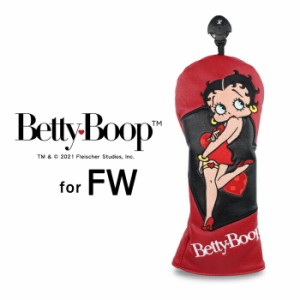 Betty Boop ベティー ブープ ヘッドカバー フェアウェイウッド用 OHC0004 キャラクター アニメ ベティー ブープ  FW用 ゴルフ グッズ 正