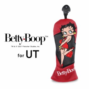 Betty Boop TM  ベティー ブープ ヘッドカバー ユーティリティ用 OHC0005 キャラクター アニメ ベティー ブープ  UT用 ゴルフ グッズ 正