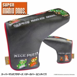 スーパーマリオブラザーズ マリオ パターカバー ピンタイプ SBPT002 ゴルフ グッズ 正規品