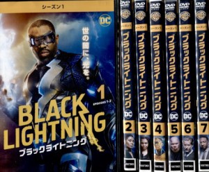 ●ブラックライトニング　１シーズン（7巻）+２シーズン（８巻）の（全１５巻セット）ＤＶＤ【中古】