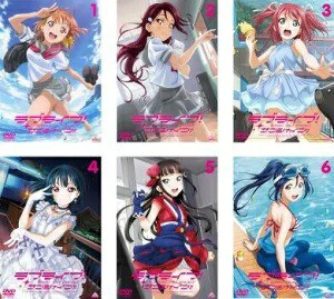 ラブライブ！サンシャイン！！ 1〜6 (全6枚)(全巻セットDVD)｜中古DVD