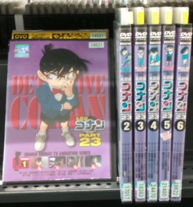 名探偵コナン PART23 全6巻セット レンタル落ち 中古DVD