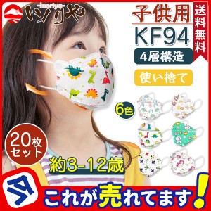 子供用 マスク マスク 20枚 キッズ 不識布 全9種 KN95同級 使い捨て 3D 4層構造 立体 mask 動物 車 プリンセス キャラクター