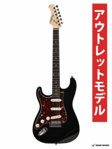 Bacchus バッカス BST-STD-LH/R BLK レフティ エレキギター グローバルシリーズ ストラト タイプ  レフトハンド 左利き