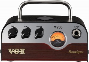 VOX Nutube搭載 ギター用 超小型 ヘッドアンプ MV50-BQ Boutique ブティック 50Wの大出力 アナログ回路 自宅練習 スタジオ ステージに最