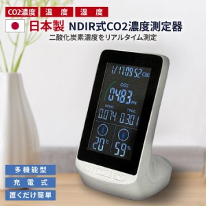 日本製 NDIR式 co2濃度測定器 二酸化炭素濃度計測器 二酸化炭素 濃度計 co2センサー 二酸化炭素モニター 二酸化炭素センサー 二酸化炭素