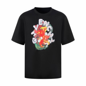 ジバンシィ Givenchy 2024 新作サイケデリックプリント半袖Tシャツ