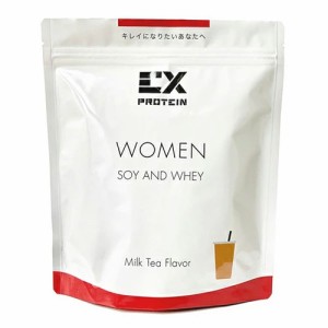 EX プロテイン WOMAN ミルクティー 360g ソイ & ホエイ マルチプロテイン EXILE エクスプロテイン ダイエット