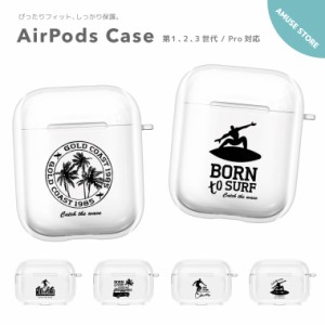 AirPods Pro ケース カバー エアーポッズ プロ ケース アクセサリー シンプル 透明 保護 ソフト カバー 第1世代 第2世代 第3世代 対応 Ap